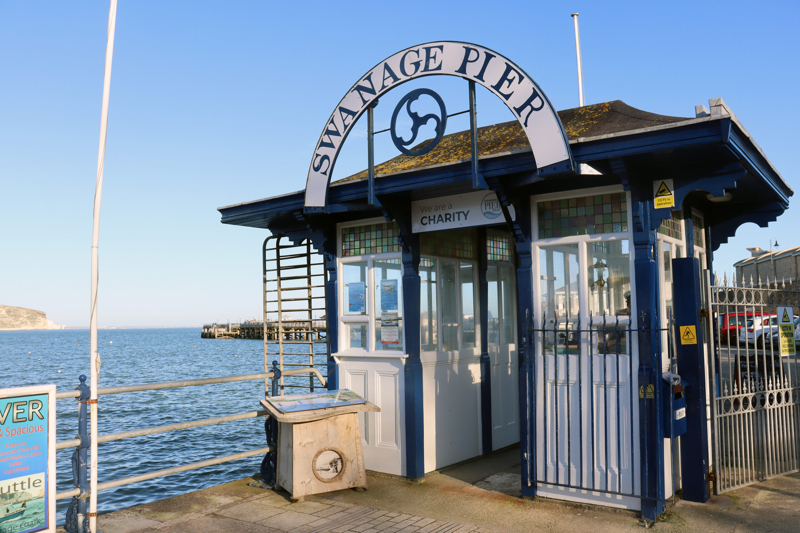 Swanage Pier entrance