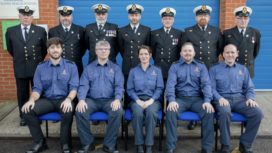 Swanage Coastguard team