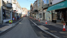 Institute Road roadworks nearing completion