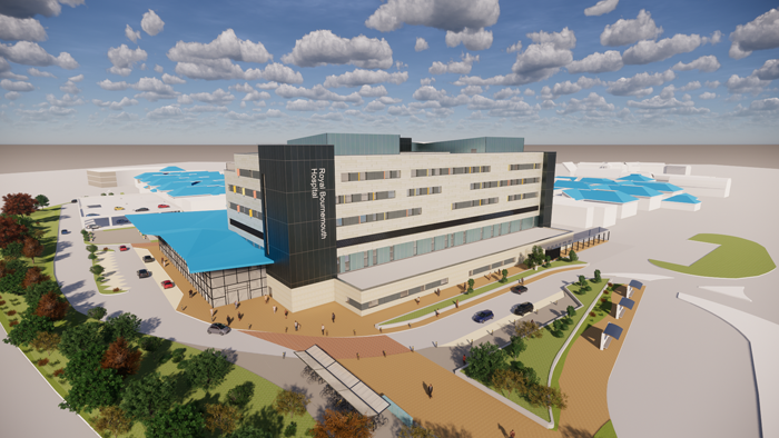 RBH artist impression of new buildings