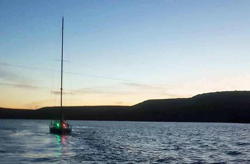 Swanage lifeboat rescues yacht 