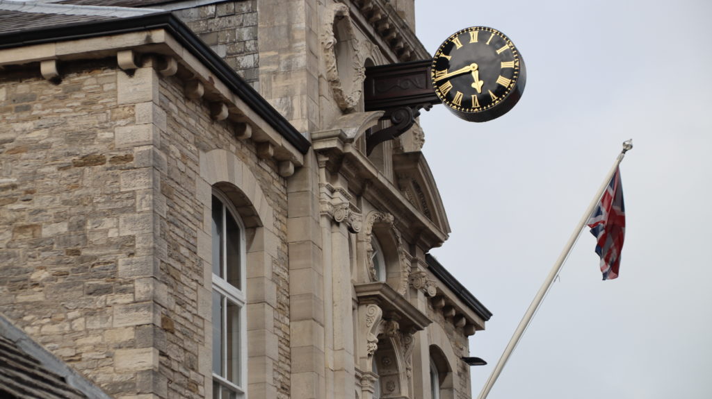 Swanage Town Hall clock
