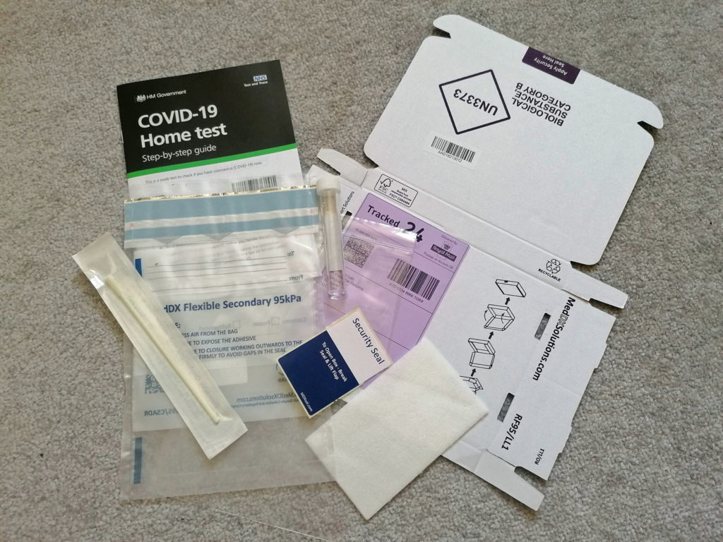 COVID-19 home test kit