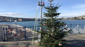 Swanage Pier Christmas Tree 2020