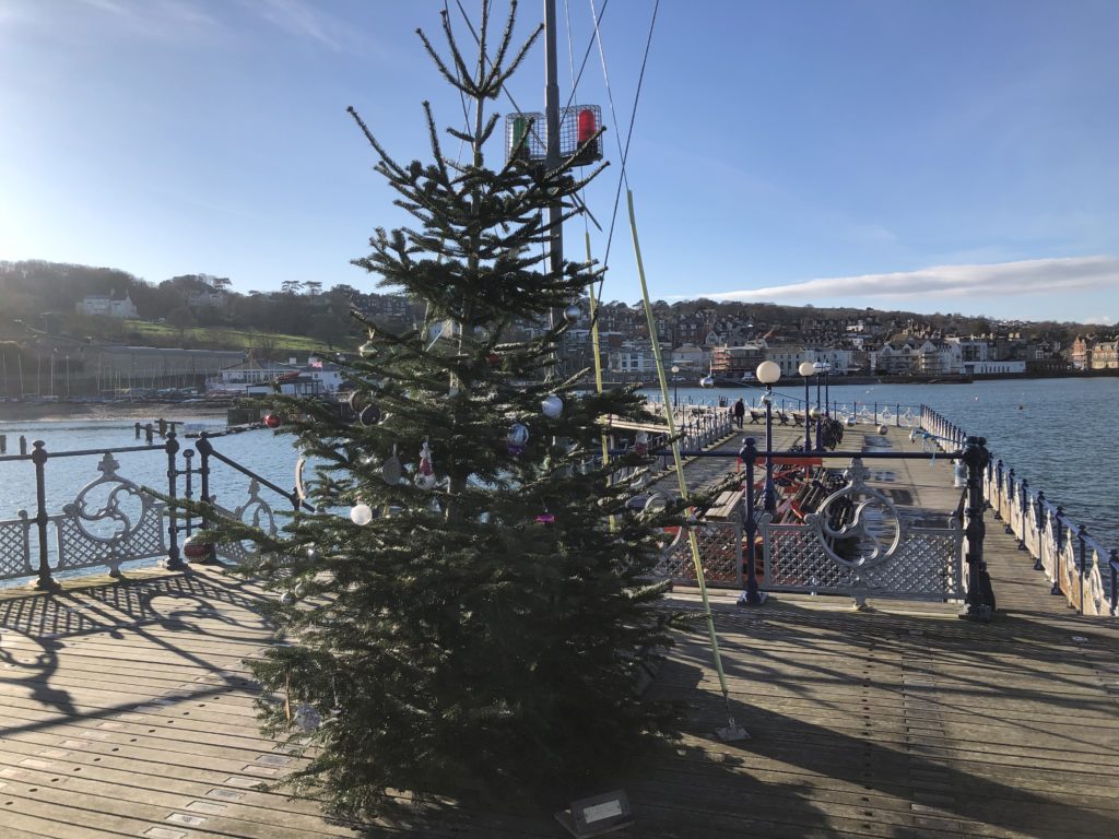Swanage Pier Christmas Tree 2020