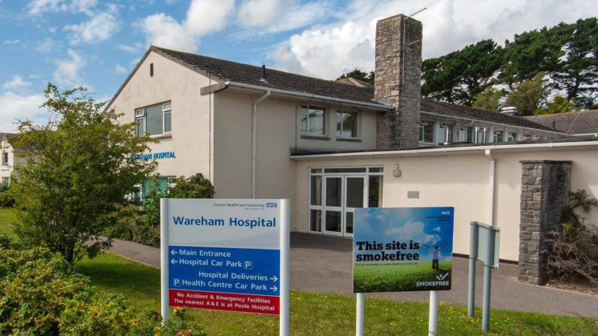 Exterior of Wareham Hospital