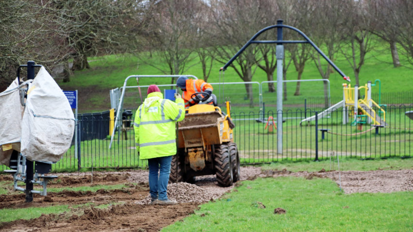 Work starts at Day Park