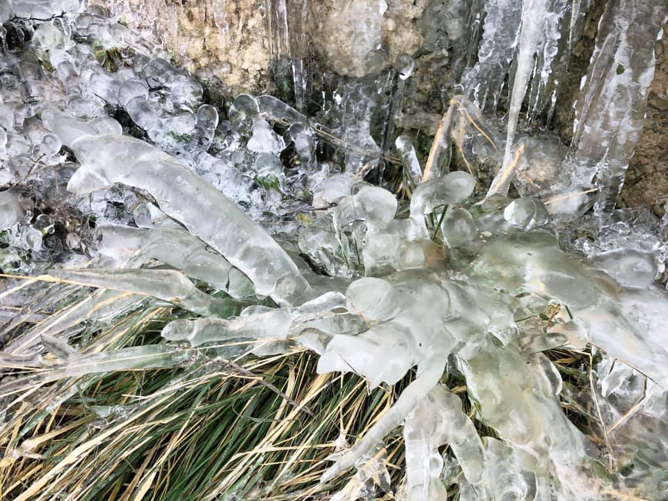 Icicles at Durlston