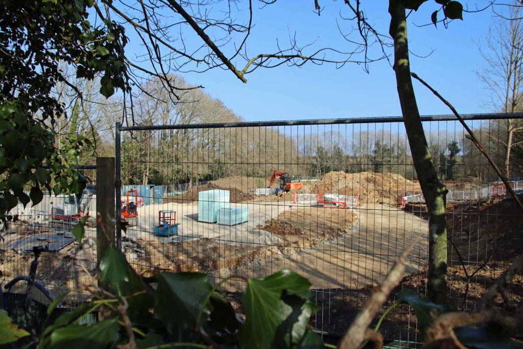 Spyway Orchard building work starts