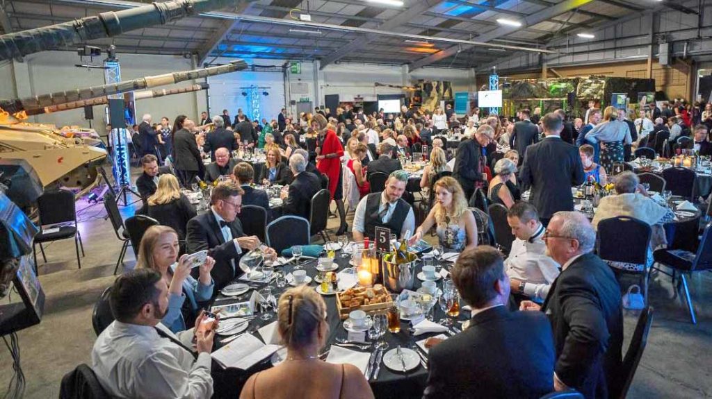 Dorset Tourism awards in 2019 at the Tank Museum