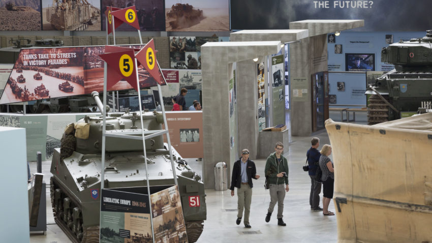 Exhibition at the Tank Museum