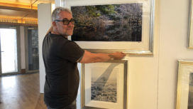Andy Farrer at the Fine Foundation Gallery at Durlston (