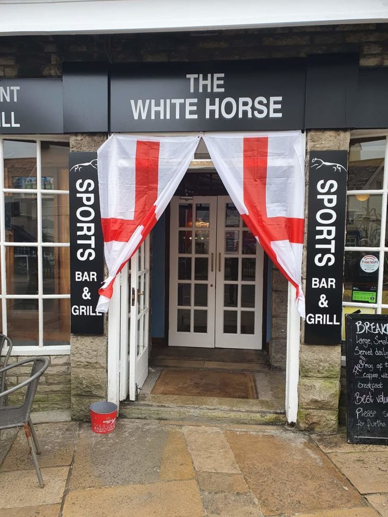White horse pub