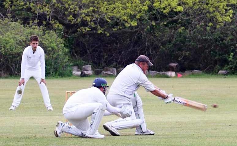 Players at Swanage Cricket club