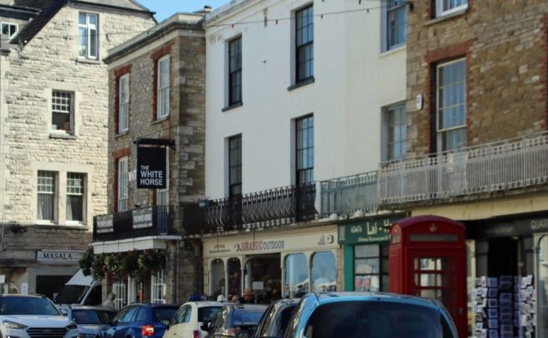Lower High street in Swanage