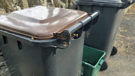 Uncollected bins