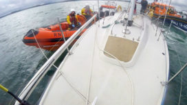 Yacht towed back to Poole Harbour by lifeboat
