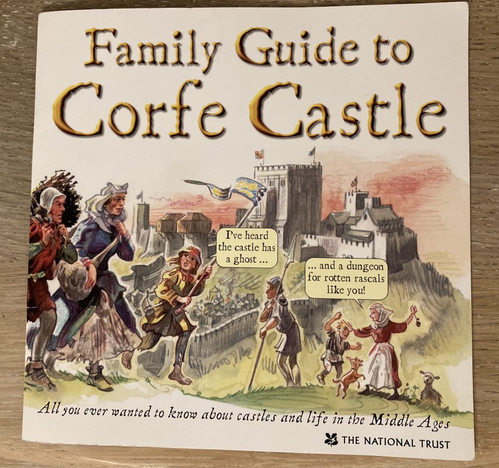 Corfe Castle old guide