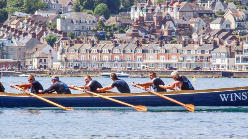 Swanage rowing boat