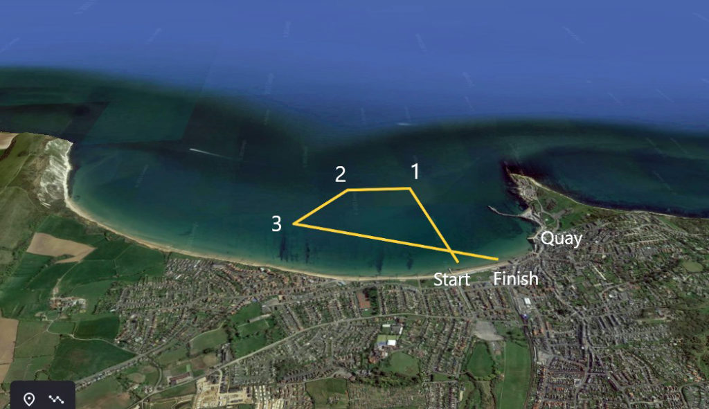 Swanage sea rowing course