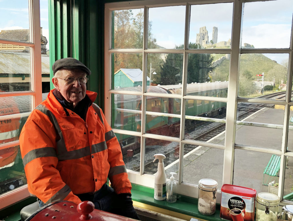 Trevor Parsons at Swanage Railway 