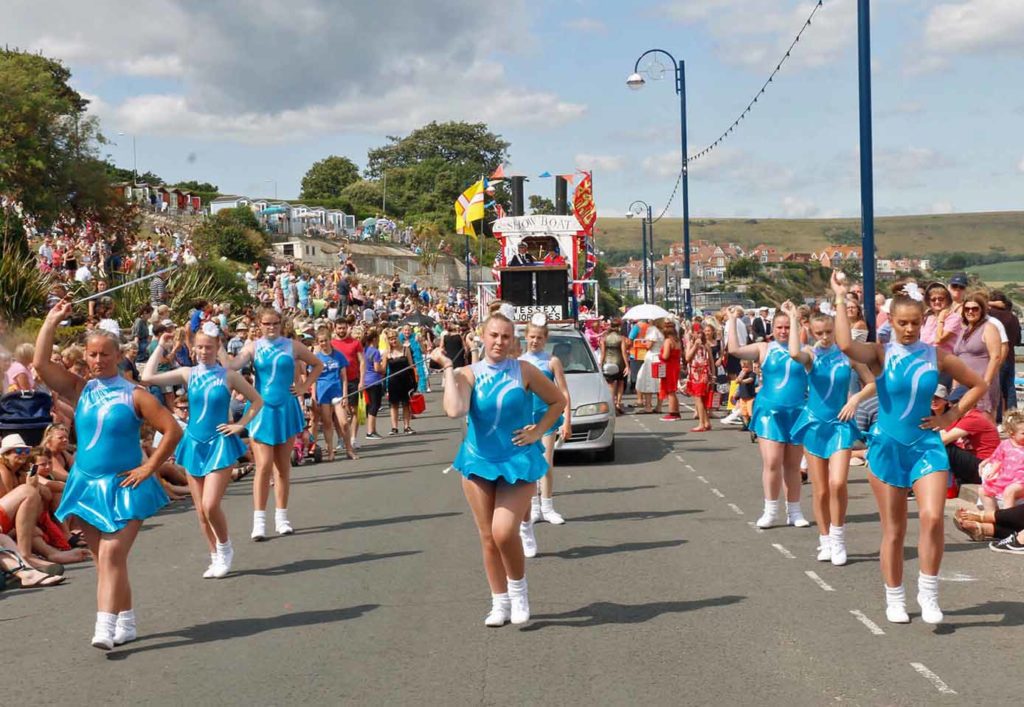 Swanage carnival procession