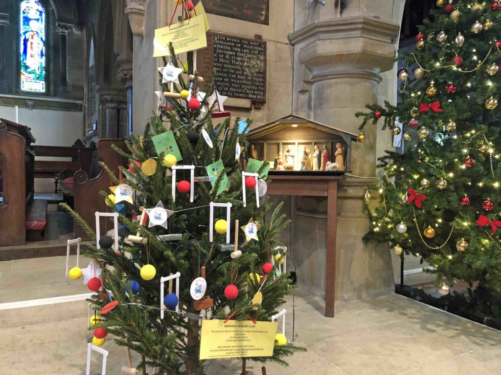 Swanage Croquet Club tree at Purbeck Christmas Tree Festival