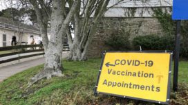 Covid vaccinations at Wareham Hospital