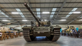 Panzer 5760 tank in Cold War Hall at The Tank Museum