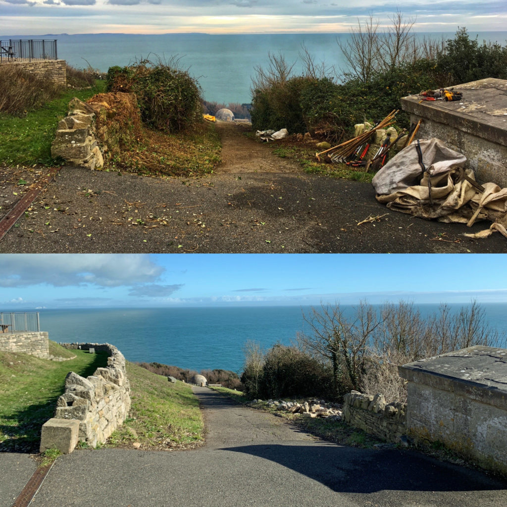 Durlston before and after