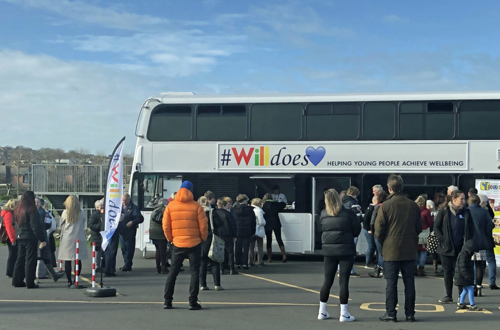 Official launch of the Willdoes bus