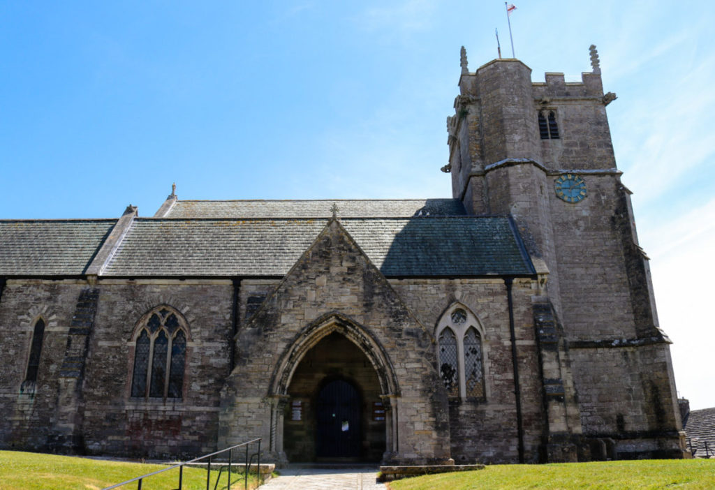 St Edward's Church in Corfe Castle