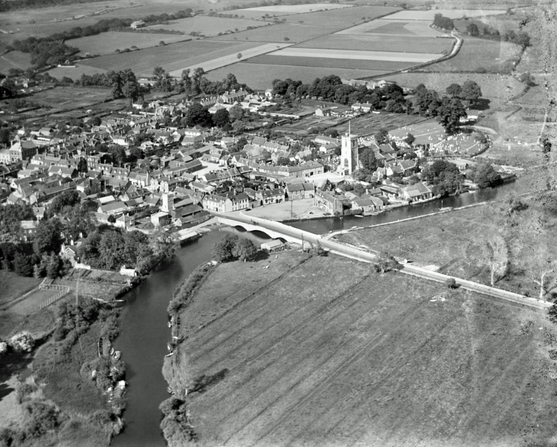 Aerial photo of Wareham 1st June 1930