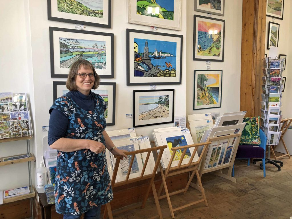 Gina Marshall and Purbeck New Wave Gallery