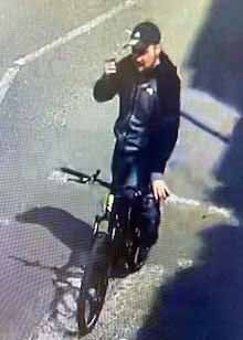 CCTV image of man in Swanage
