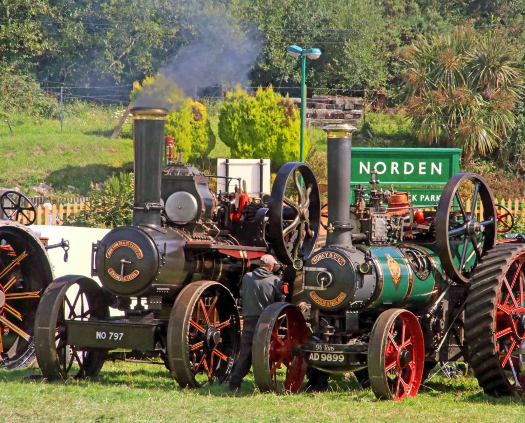 Roads to Rail steam rally Norden Saturday 28 August 2021