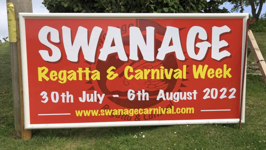 Swanage carnival poster (