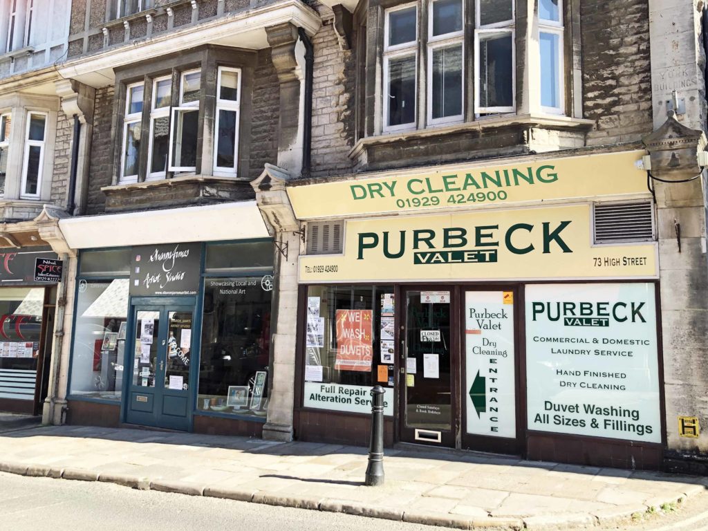 Purbeck Valet shop in the High Street