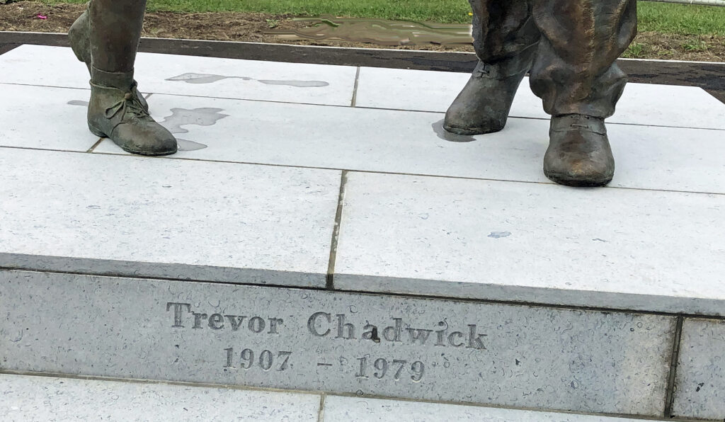Trevor Chadwick statue