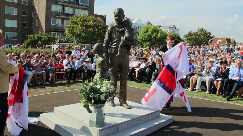 Unveiling of the Trevor Chadwick Statue