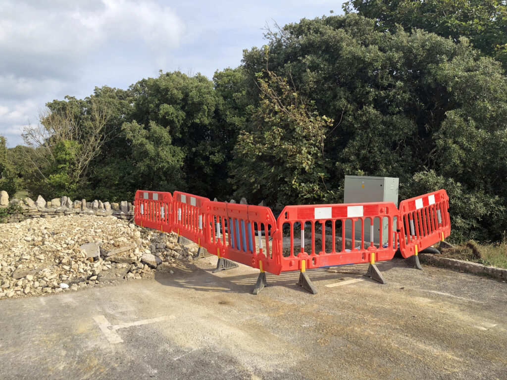 New Electric charging point at Durlston Country Park
