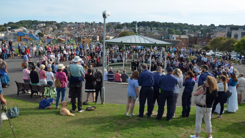 Royal Proclamation at Swanage Bandstand
