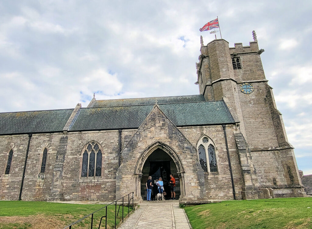 St Edward's Church in Corfe Castle