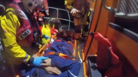 Man with head injury rescused by Swanage and Poole Lifeboat crews