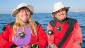 Wreck detectives Sheilah and Martin Openshaw discovered the secrets of the Worbarrow Messershmitt