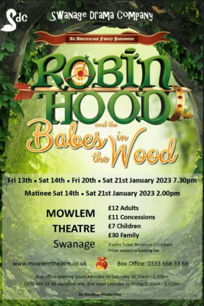 Robin Hood Panto poster