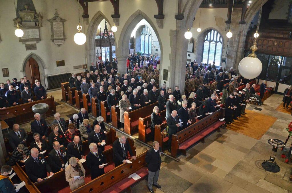 St Mary's Church on Remembrance Sunday