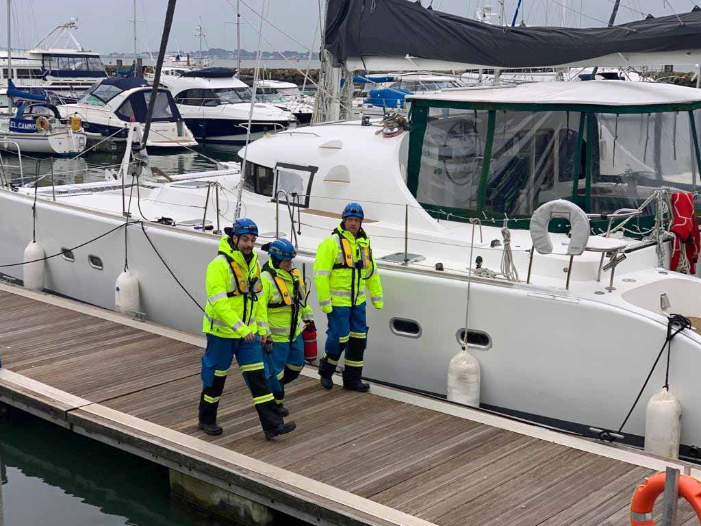 Poole Coastguard team
