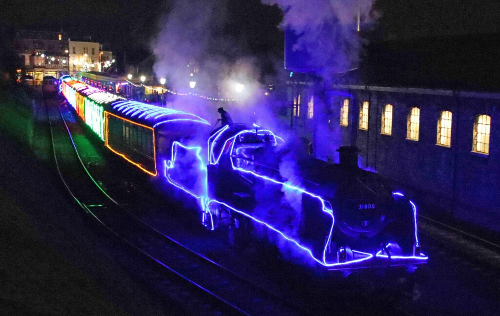 Swanage Railway steam and Lights