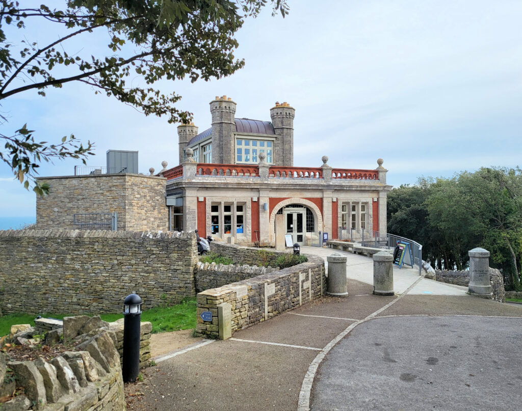 Durlston Country Park castle, where the Shed project was formulated